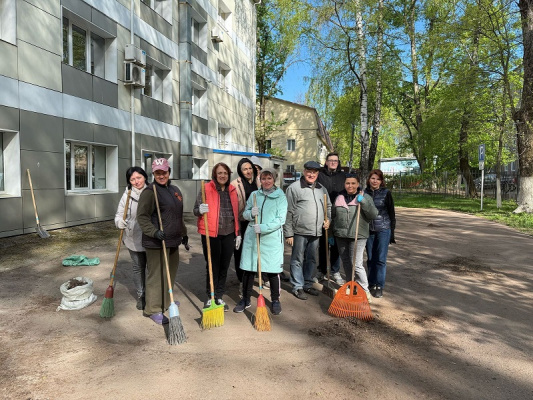 В преддверии празднования 80-летия Победы в Великой Отечественной войне на территории Брянской области проходят санитарные дни по уборке территорий